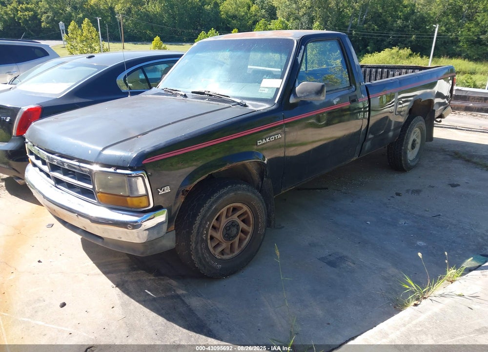 1992 DODGE DAKOTA VIN: 1B7GG26Y0NS500738