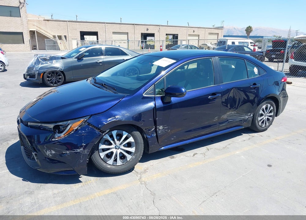 2022 TOYOTA COROLLA HYBRID LE VIN: JTDEAMDE6NJ043890