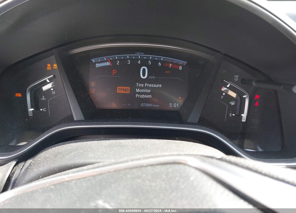 2018 HONDA CR-V VIN: 7FARW2H54JE105648