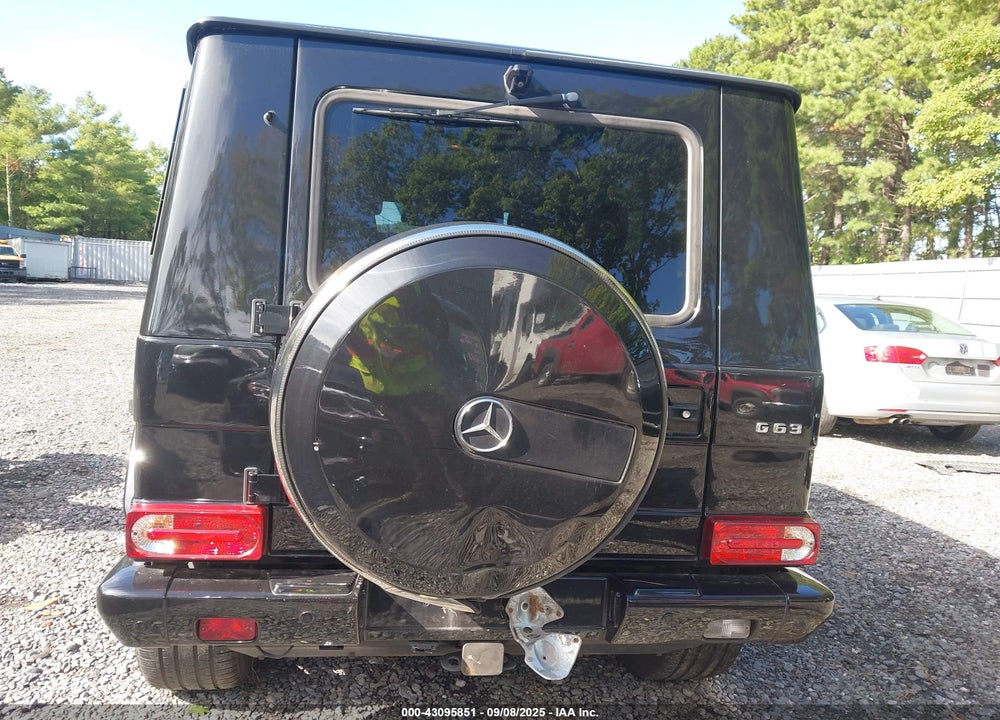 2018 MERCEDES-BENZ AMG G 63 4MATIC VIN: WDCYC7DH6JX294638