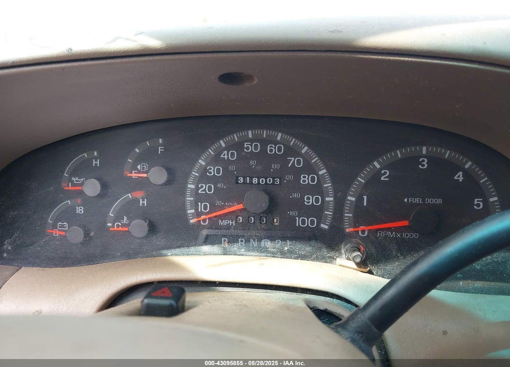 1997 FORD EXPEDITION VIN: 1FMEU18W5VLB45318