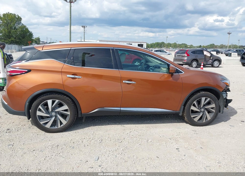 2015 NISSAN MURANO VIN: 5N1AZ2MH6FN257080