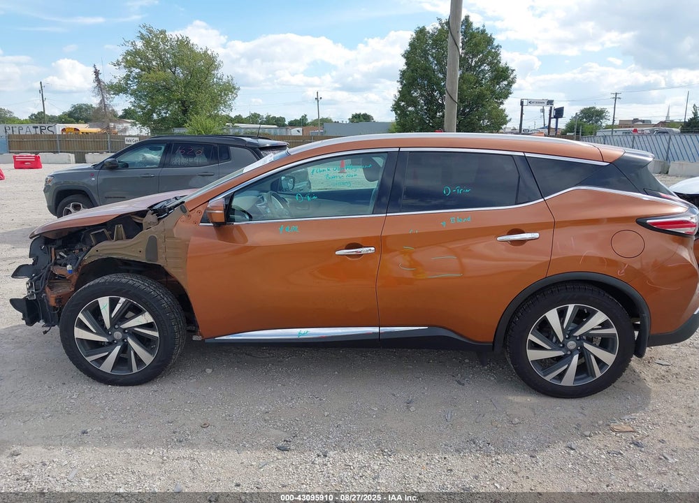 2015 NISSAN MURANO VIN: 5N1AZ2MH6FN257080