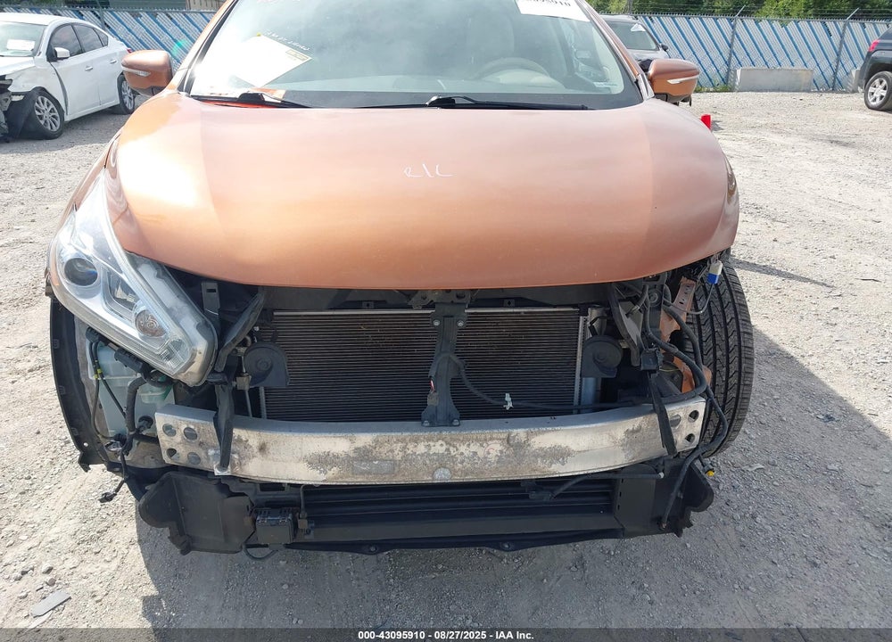 2015 NISSAN MURANO VIN: 5N1AZ2MH6FN257080