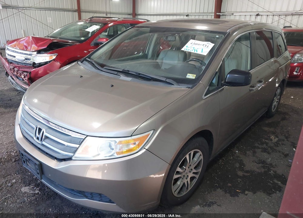 2012 HONDA ODYSSEY EX-L VIN: 5FNRL5H66CB119584