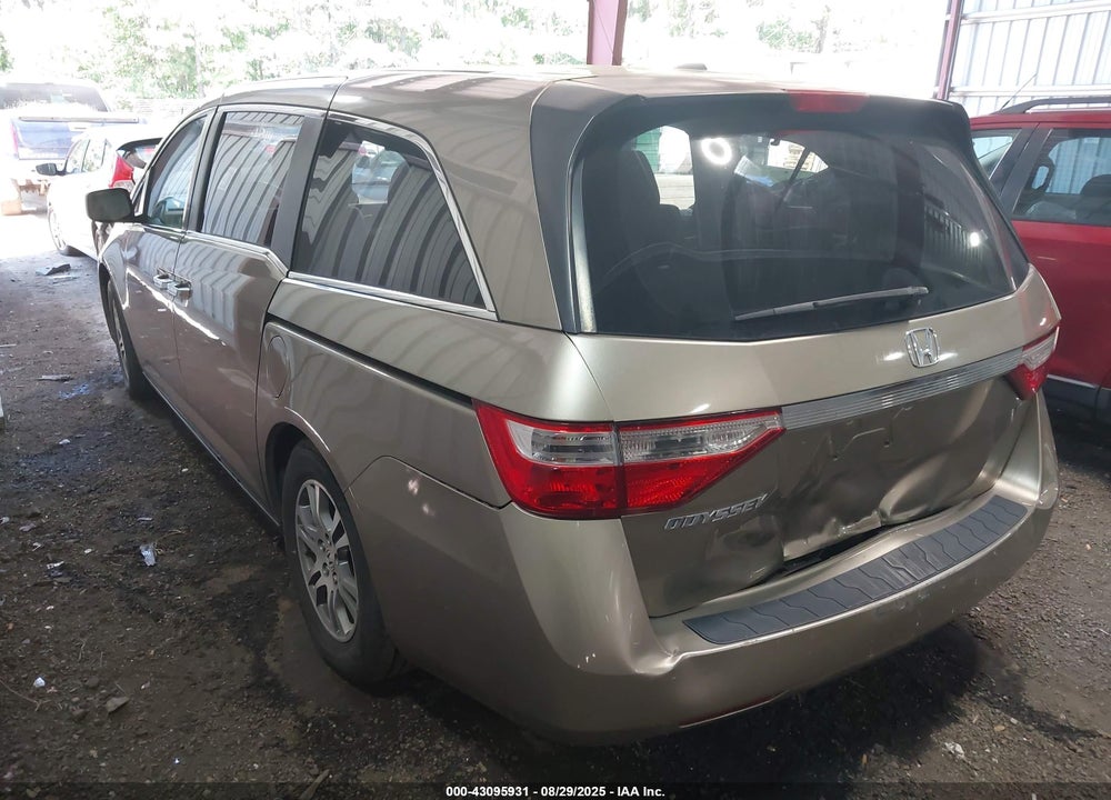 2012 HONDA ODYSSEY EX-L VIN: 5FNRL5H66CB119584