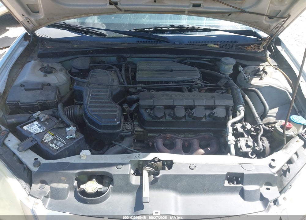 2005 HONDA CIVIC LX VIN: 2HGES16655H538845