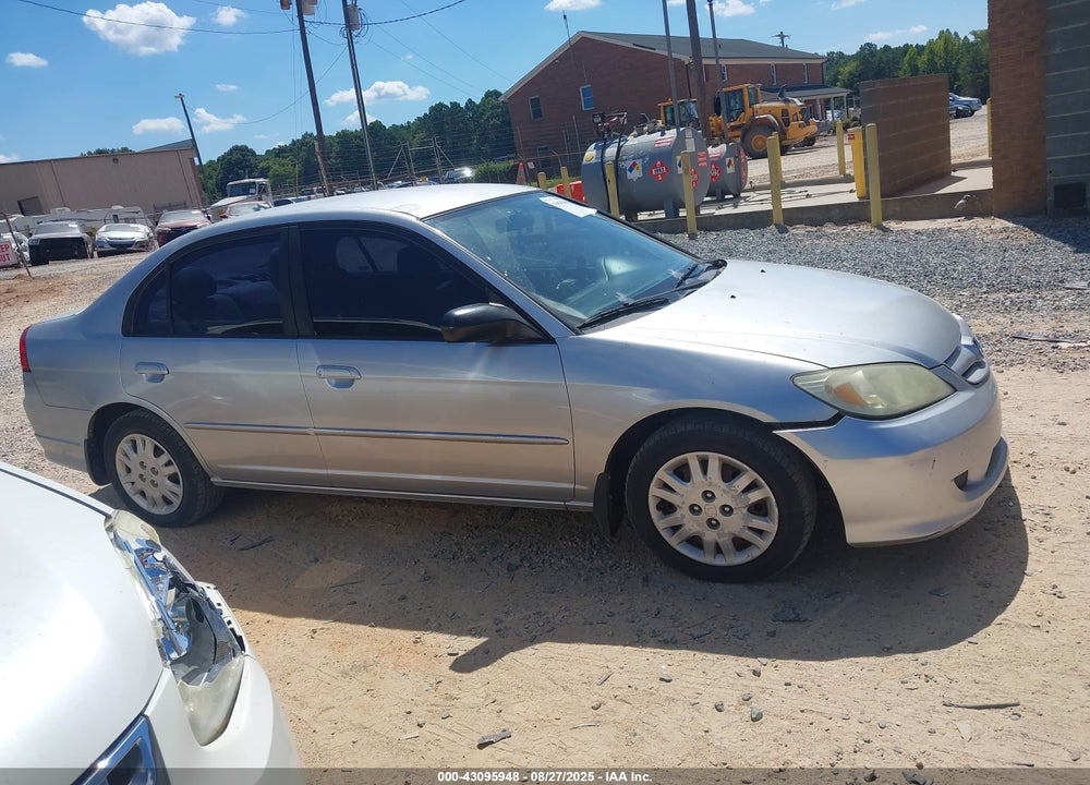2005 HONDA CIVIC LX VIN: 2HGES16655H538845