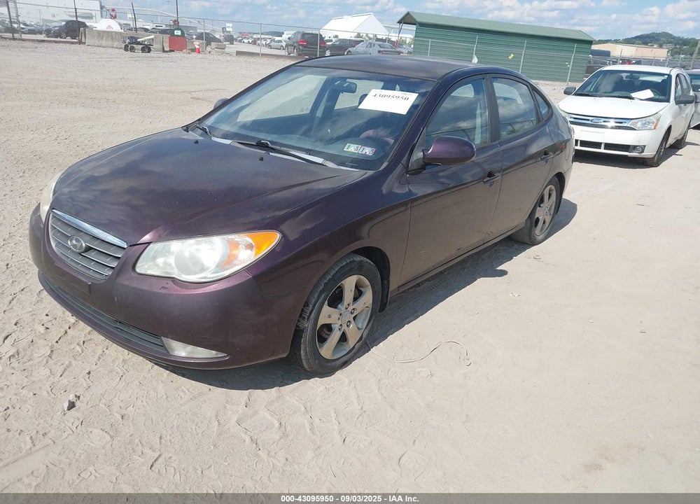 2008 HYUNDAI ELANTRA VIN: KMHDU46D58U585777