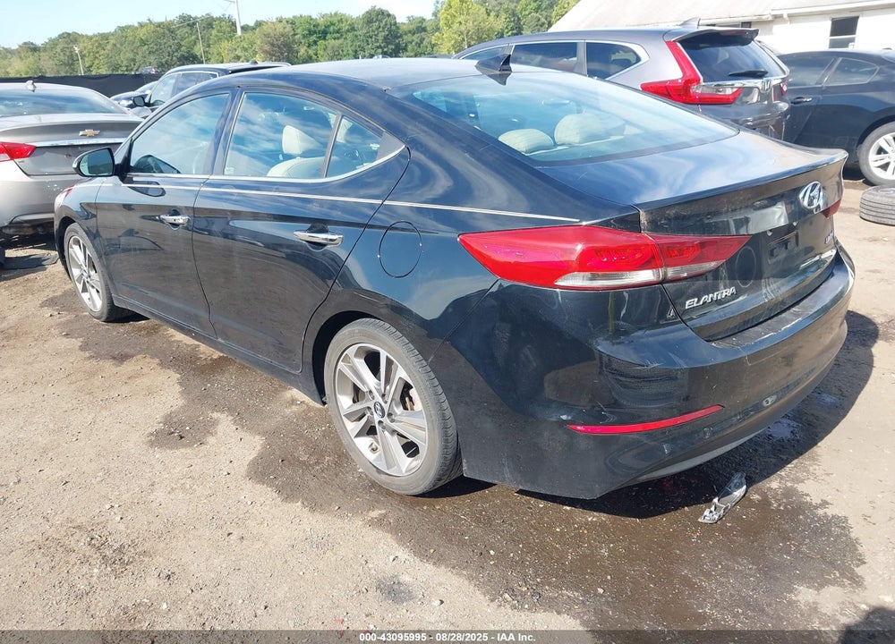 2017 HYUNDAI ELANTRA VIN: 5NPD84LF6HH093669