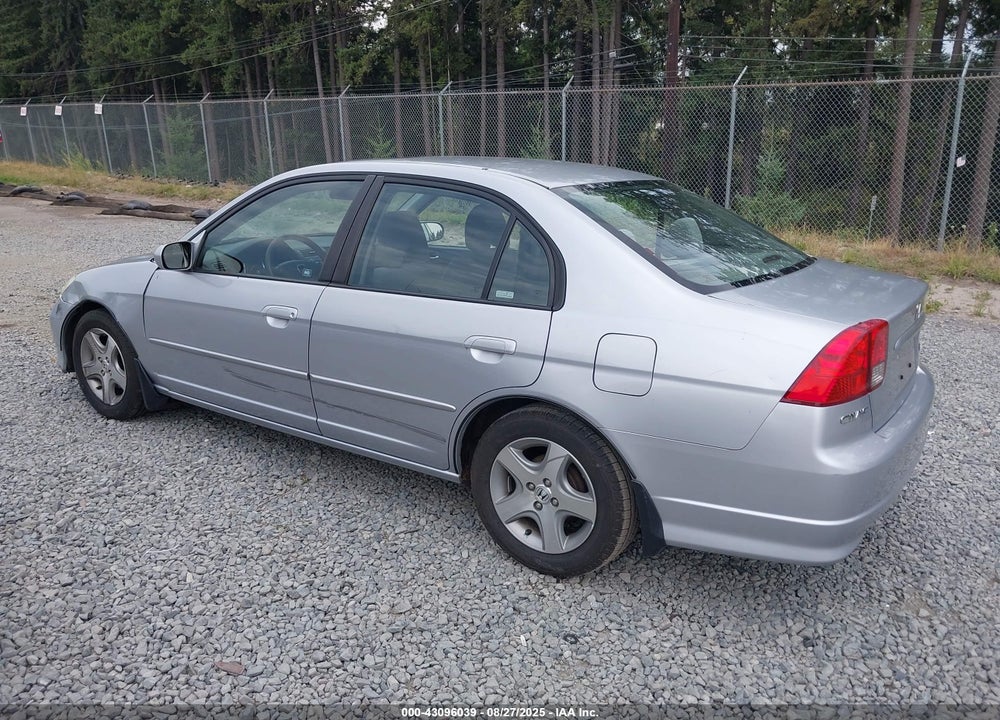 2004 HONDA CIVIC EX VIN: 2HGES258X4H618892