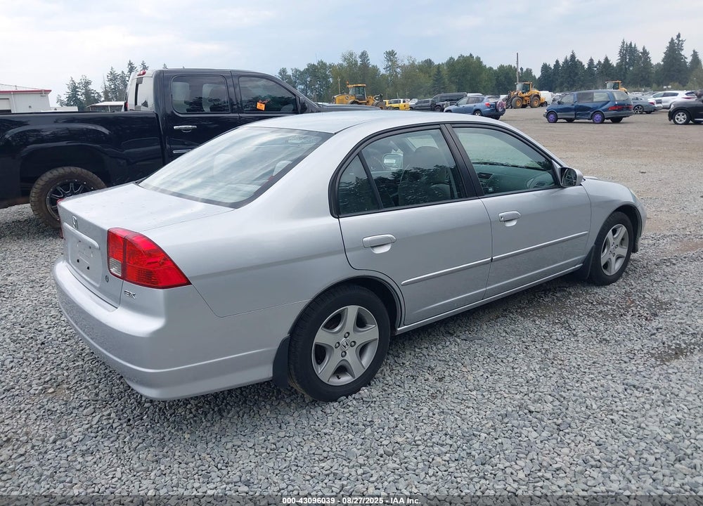 2004 HONDA CIVIC EX VIN: 2HGES258X4H618892
