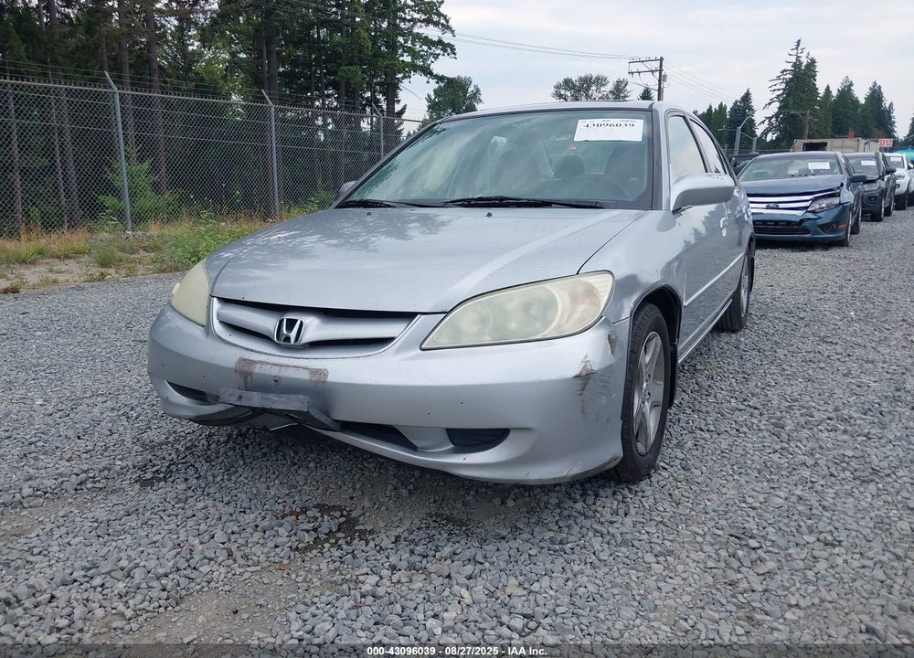 2004 HONDA CIVIC EX VIN: 2HGES258X4H618892