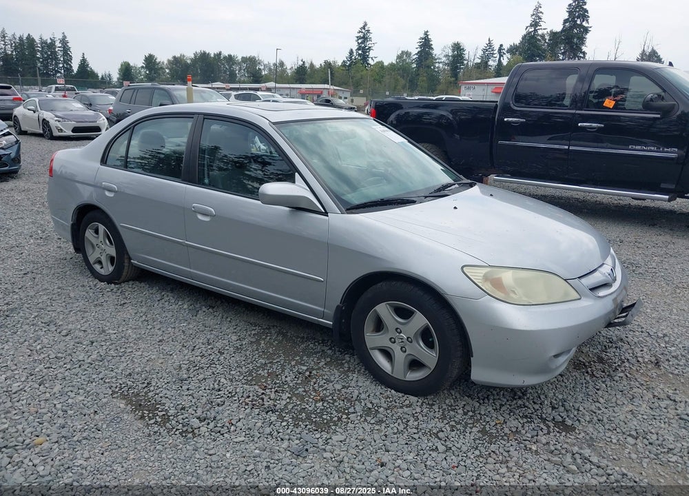 2004 HONDA CIVIC EX VIN: 2HGES258X4H618892