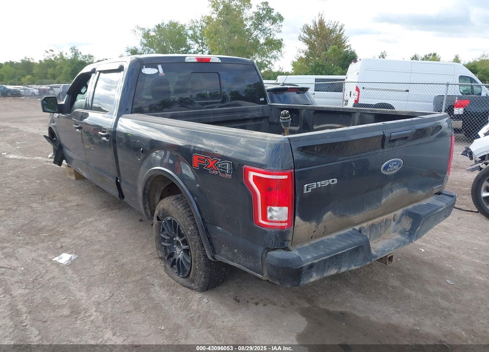 2015 FORD F-150 VIN: 1FTFW1EF9FFB64638