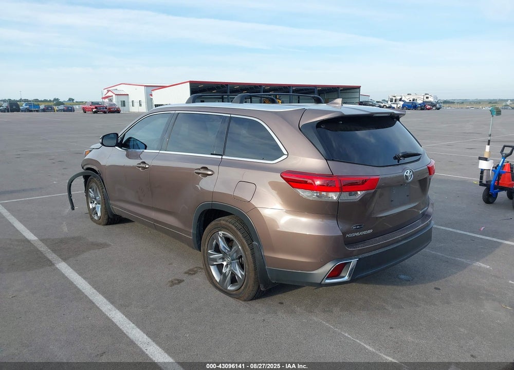 2017 TOYOTA HIGHLANDER VIN: 5TDDZRFH1HS363554