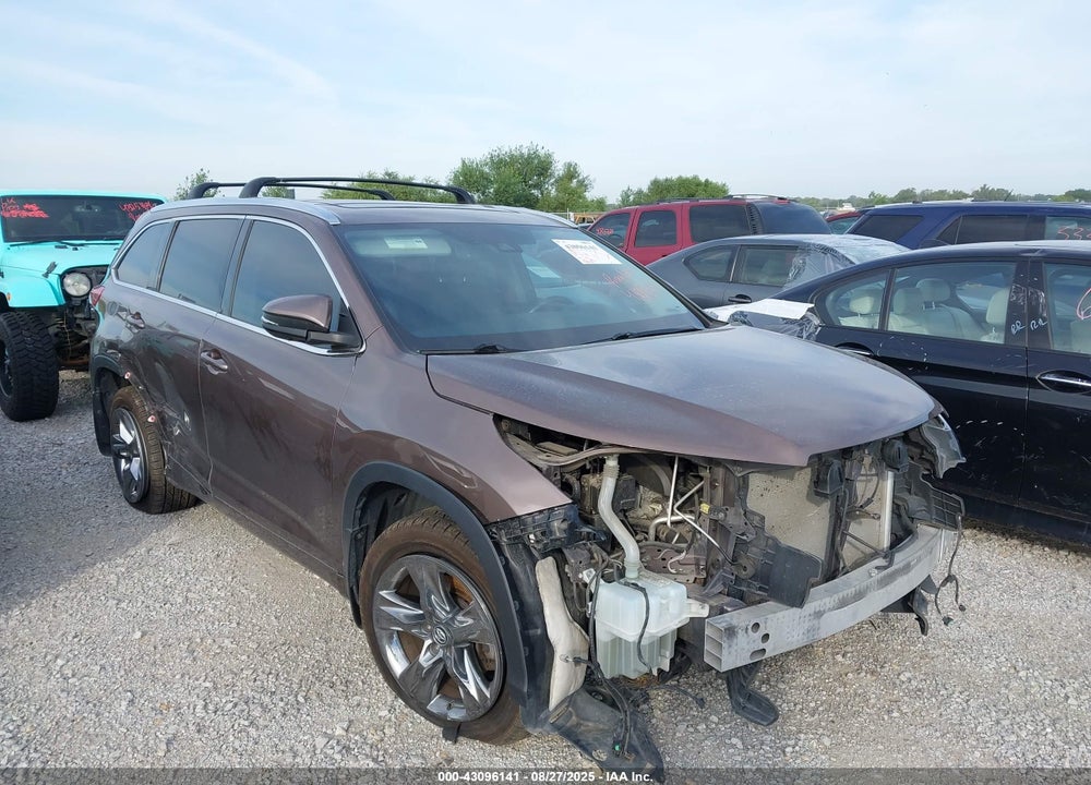 2017 TOYOTA HIGHLANDER VIN: 5TDDZRFH1HS363554