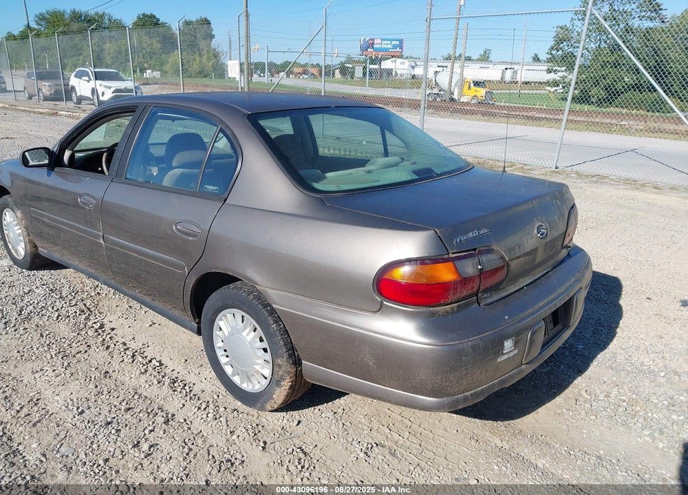 2001 CHEVROLET MALIBU VIN: 1G1ND52J016119381