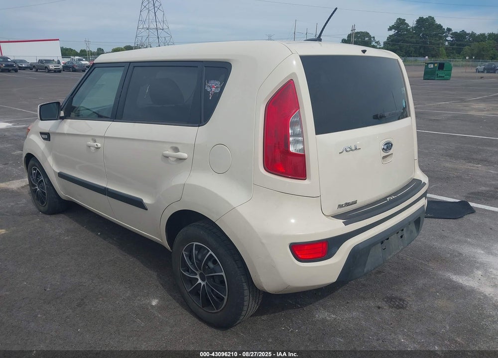 2012 KIA SOUL VIN: KNDJT2A51C7408035
