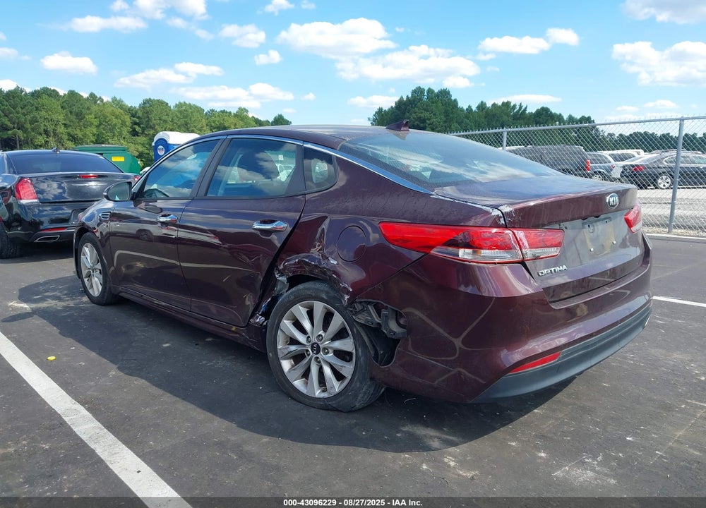 2017 KIA OPTIMA VIN: 5XXGT4L36HG123427