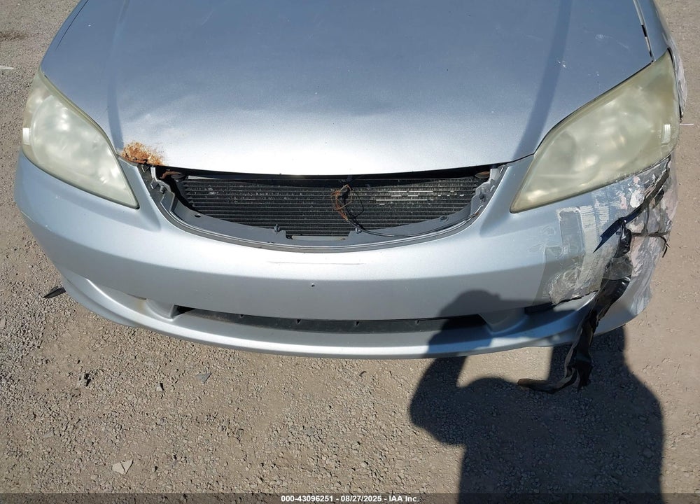 2005 HONDA CIVIC VP VIN: 1HGES16375L025542
