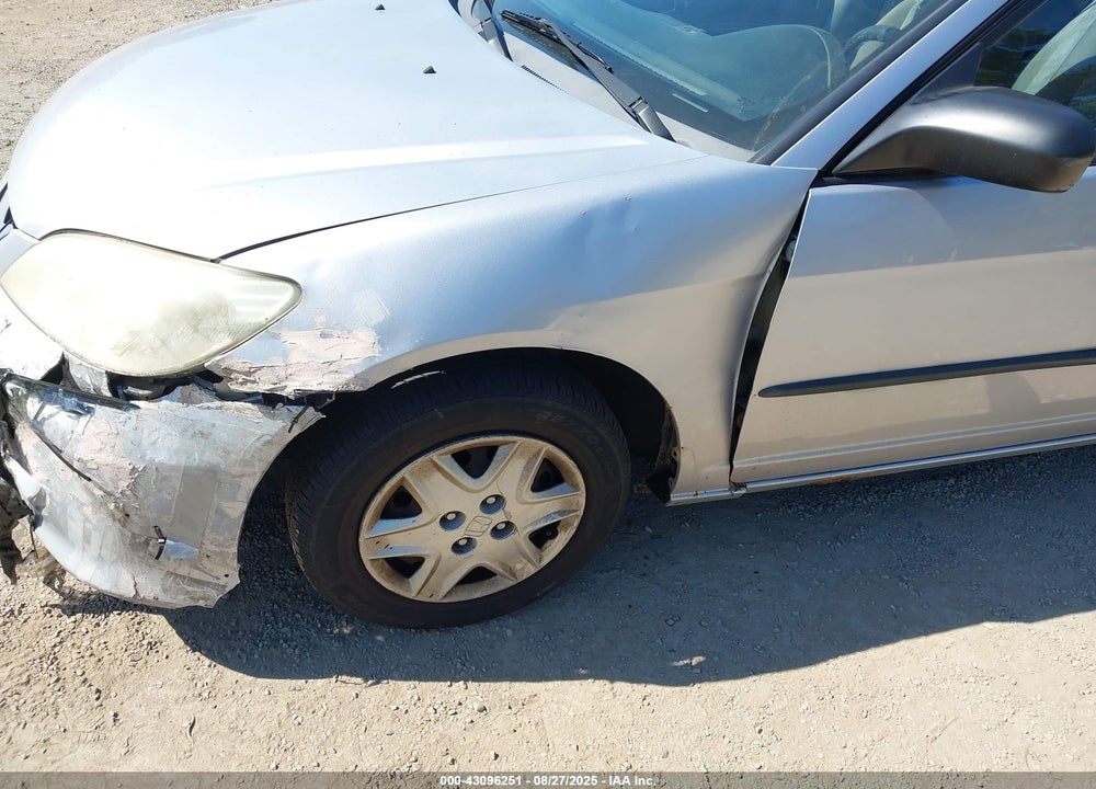 2005 HONDA CIVIC VP VIN: 1HGES16375L025542