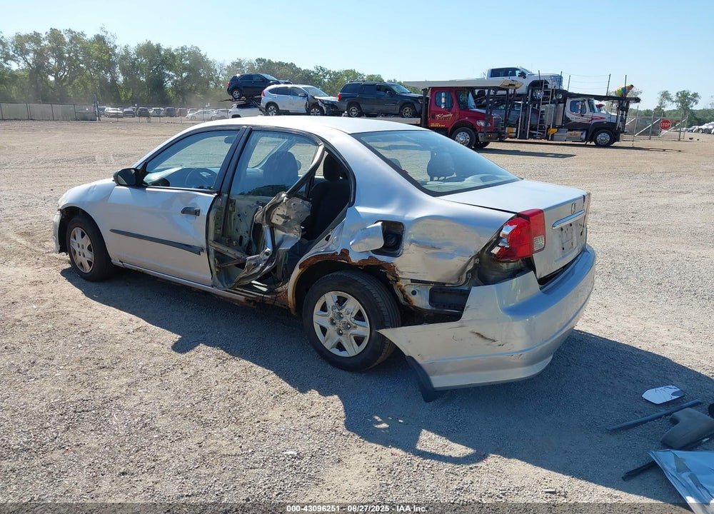 2005 HONDA CIVIC VP VIN: 1HGES16375L025542
