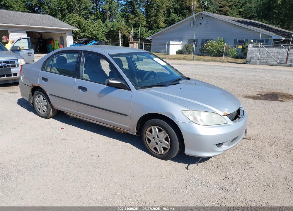 2005 HONDA CIVIC VP VIN: 1HGES16375L025542