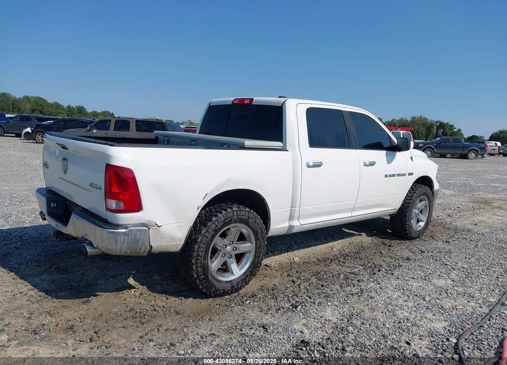 2012 RAM 1500 VIN: 1C6RD7LT8CS161142