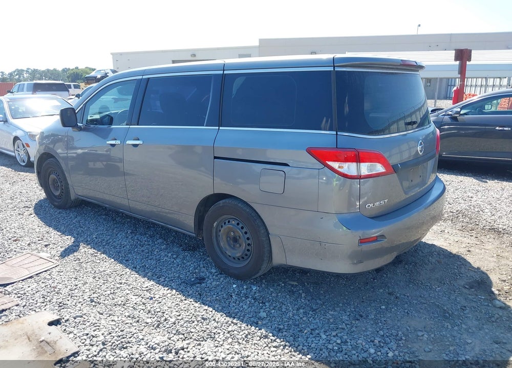 2015 NISSAN QUEST S VIN: JN8AE2KP7F9128563