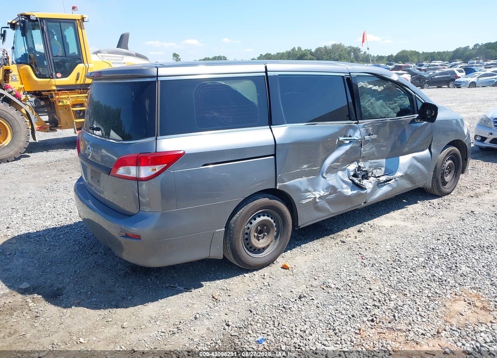 2015 NISSAN QUEST S VIN: JN8AE2KP7F9128563