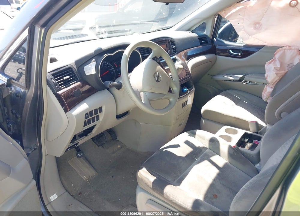 2015 NISSAN QUEST S VIN: JN8AE2KP7F9128563