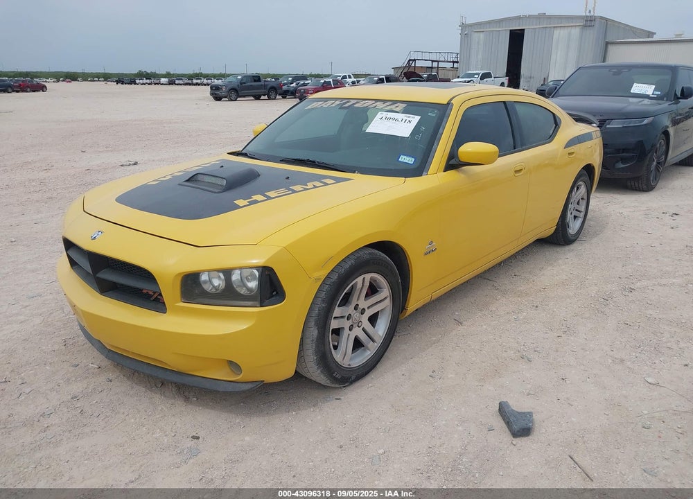 2006 DODGE CHARGER RT VIN: 2B3LA53H96H334297
