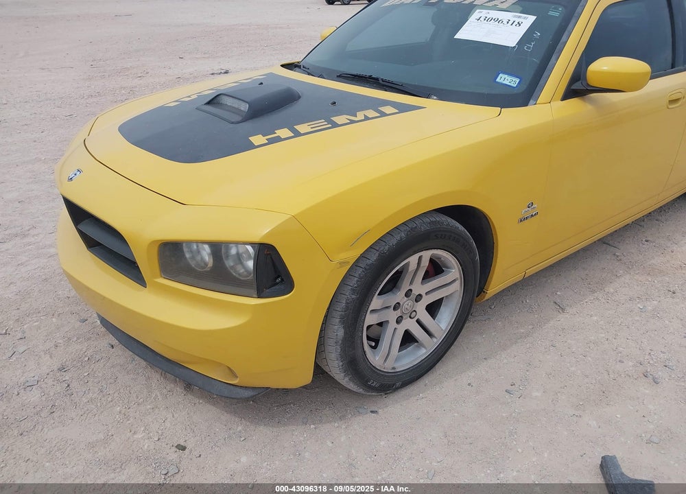 2006 DODGE CHARGER RT VIN: 2B3LA53H96H334297