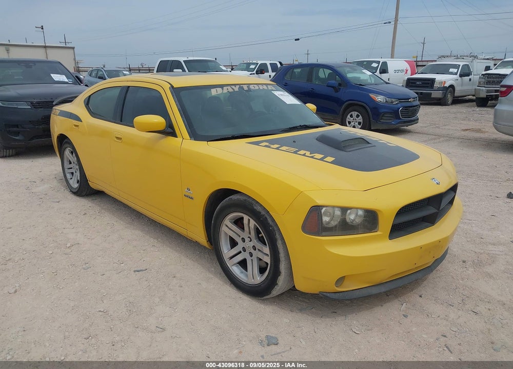 2006 DODGE CHARGER RT VIN: 2B3LA53H96H334297