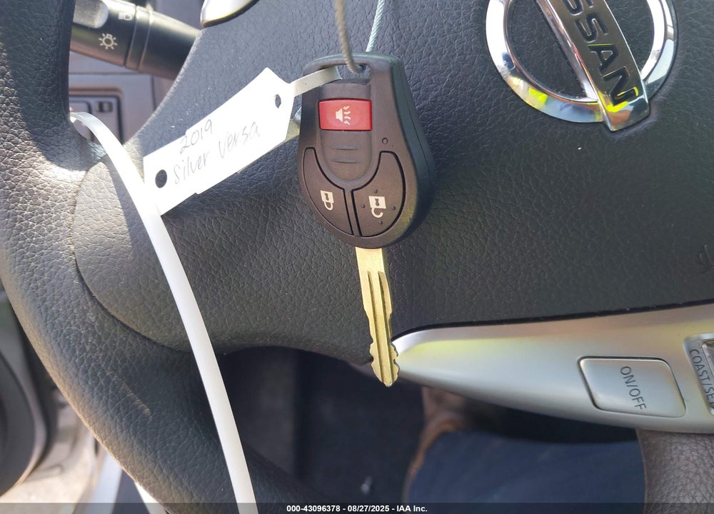 2019 NISSAN VERSA VIN: 3N1CN7AP2KL867637