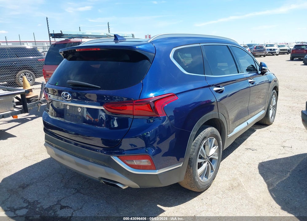 2020 HYUNDAI SANTA FE VIN: 5NMS33AD6LH137158