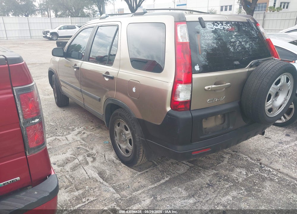 2005 HONDA CR-V LX VIN: SHSRD68515U304373