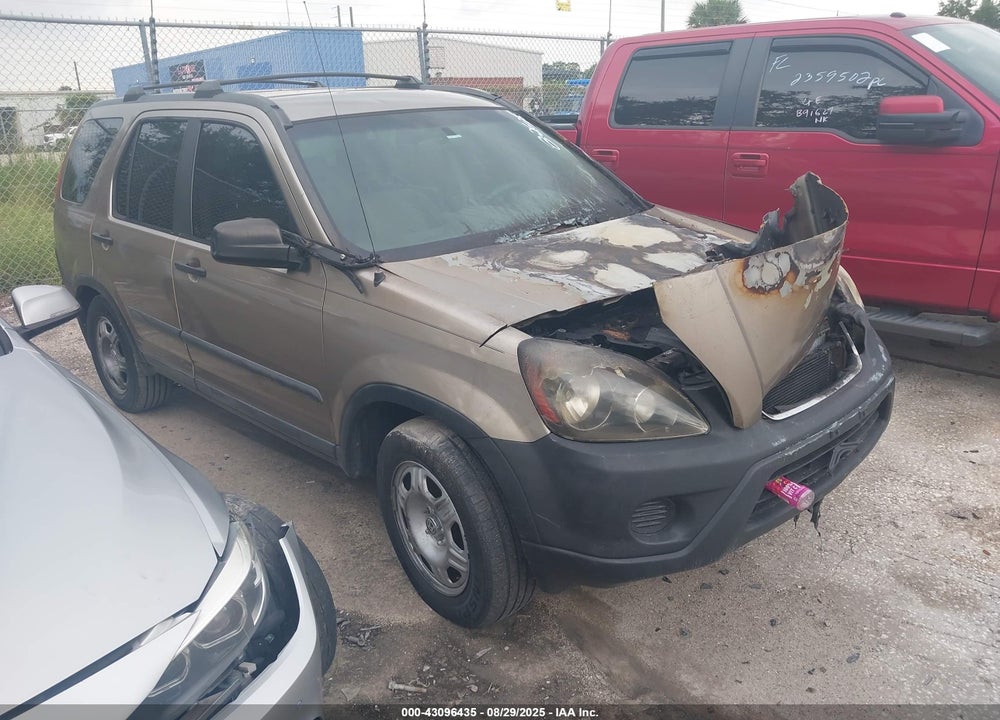 2005 HONDA CR-V LX VIN: SHSRD68515U304373