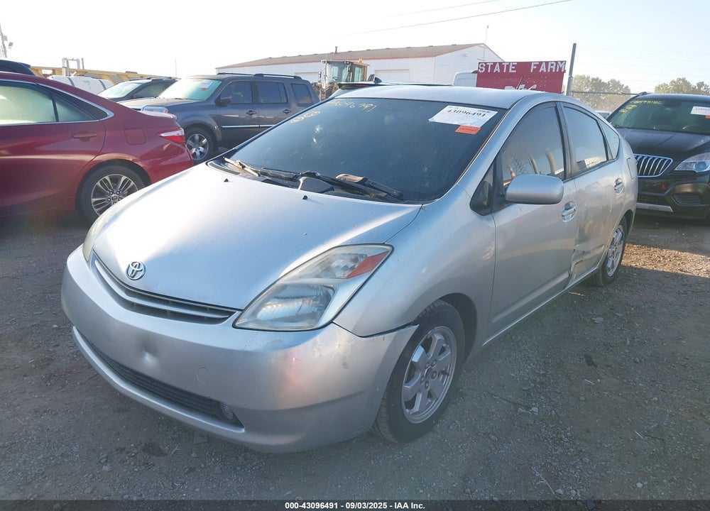 2005 TOYOTA PRIUS VIN: JTDKB20UX57052607