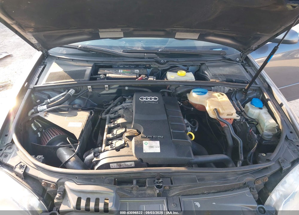2007 AUDI A4 2.0T VIN: WAUAF78E57A201440