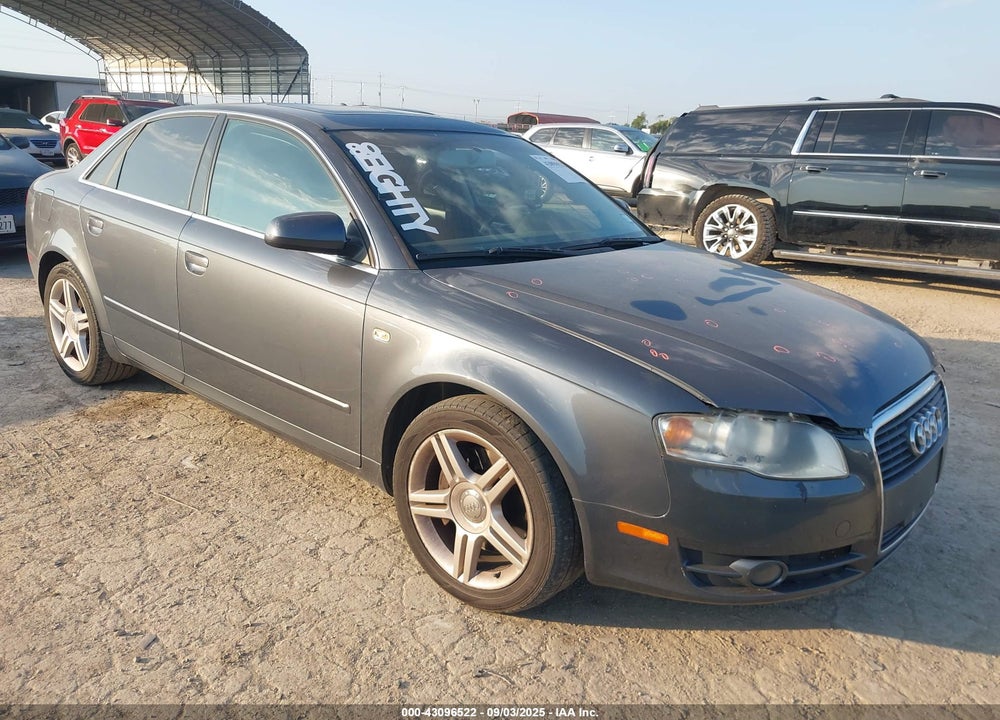 2007 AUDI A4 2.0T VIN: WAUAF78E57A201440