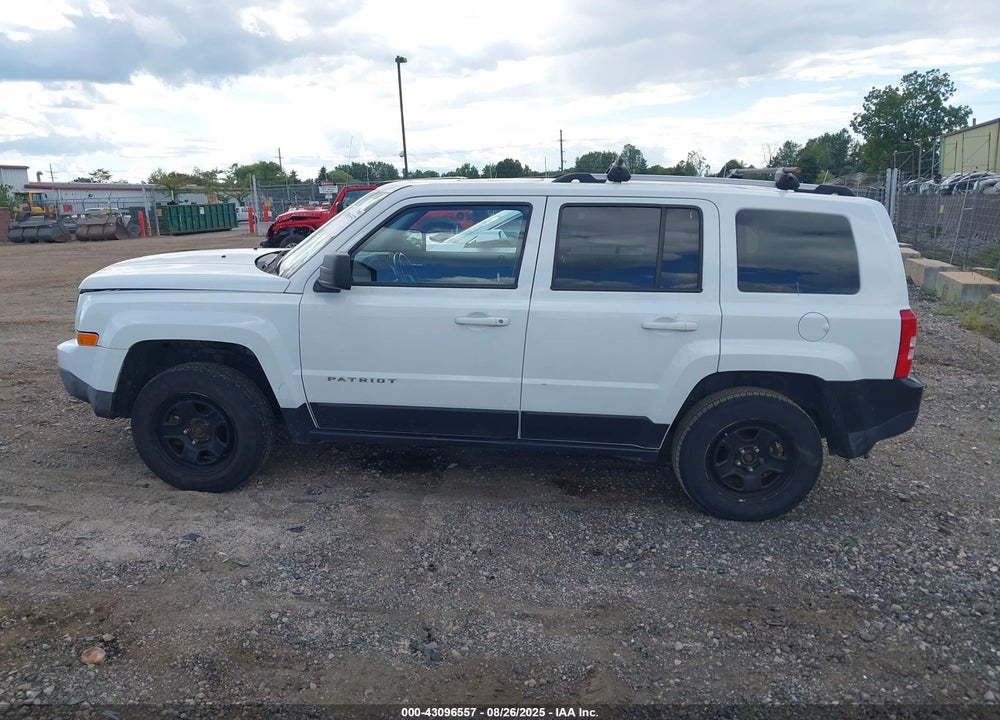 2017 JEEP PATRIOT VIN: 1C4NJRFB5HD210548