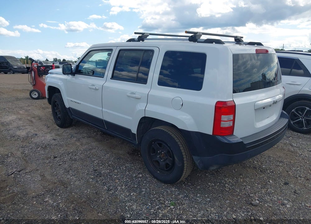 2017 JEEP PATRIOT VIN: 1C4NJRFB5HD210548