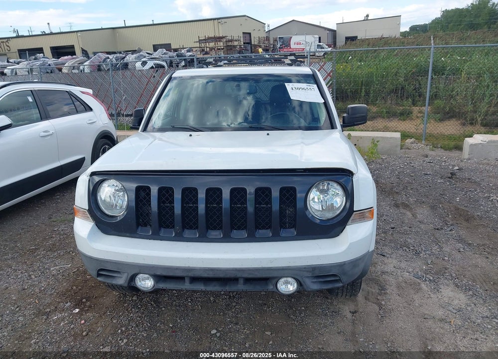 2017 JEEP PATRIOT VIN: 1C4NJRFB5HD210548