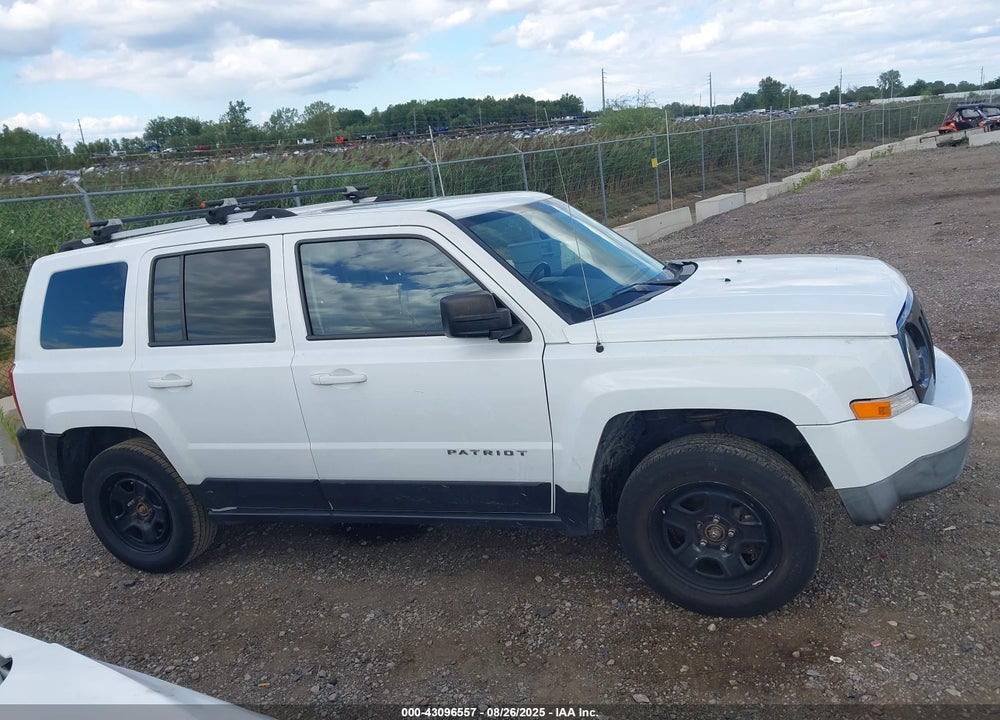 2017 JEEP PATRIOT VIN: 1C4NJRFB5HD210548