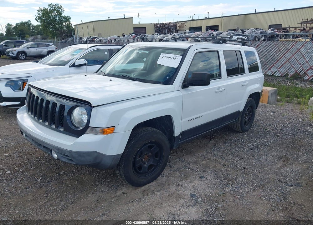 2017 JEEP PATRIOT VIN: 1C4NJRFB5HD210548