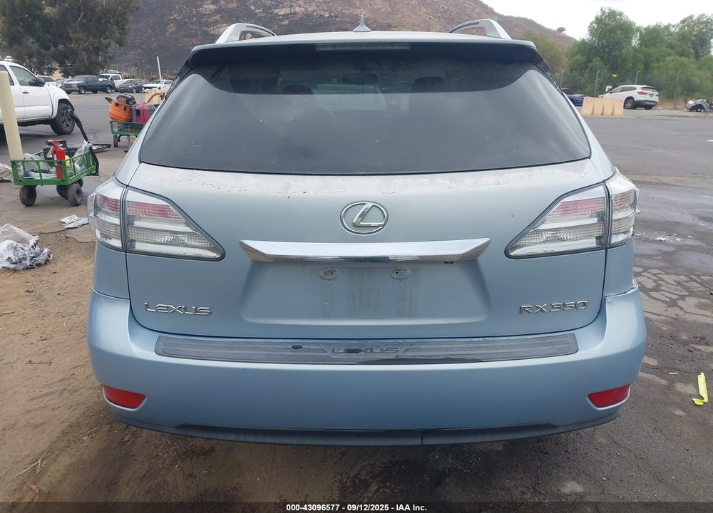 2010 LEXUS RX 350 VIN: JTJZK1BA6A2401780