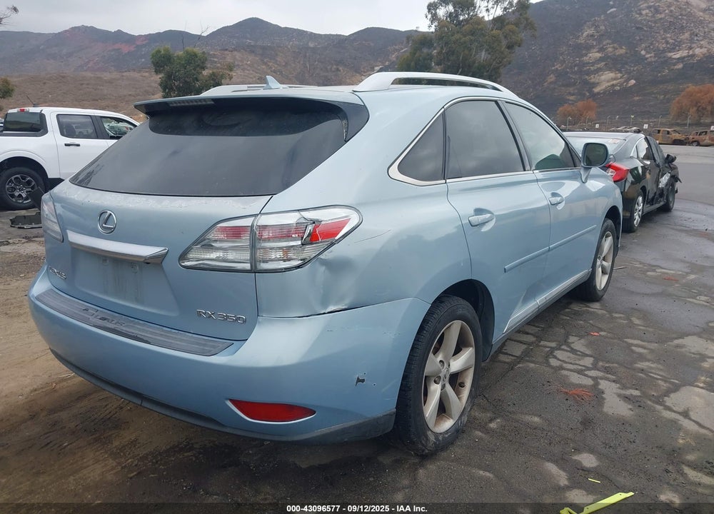2010 LEXUS RX 350 VIN: JTJZK1BA6A2401780