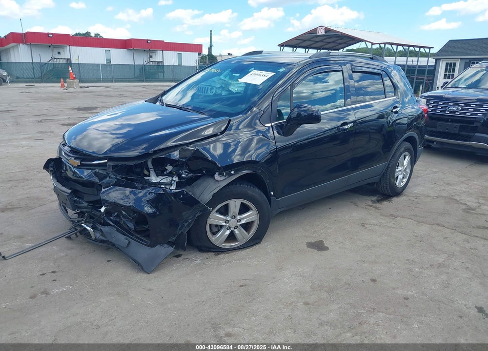 2019 CHEVROLET TRAX VIN: 3GNCJPSB2KL227642